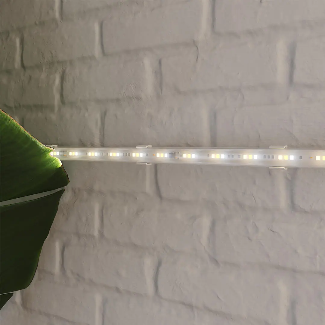 Philips Hue Halterung Flux Gradient LED-Streifen weiß 10 Stück