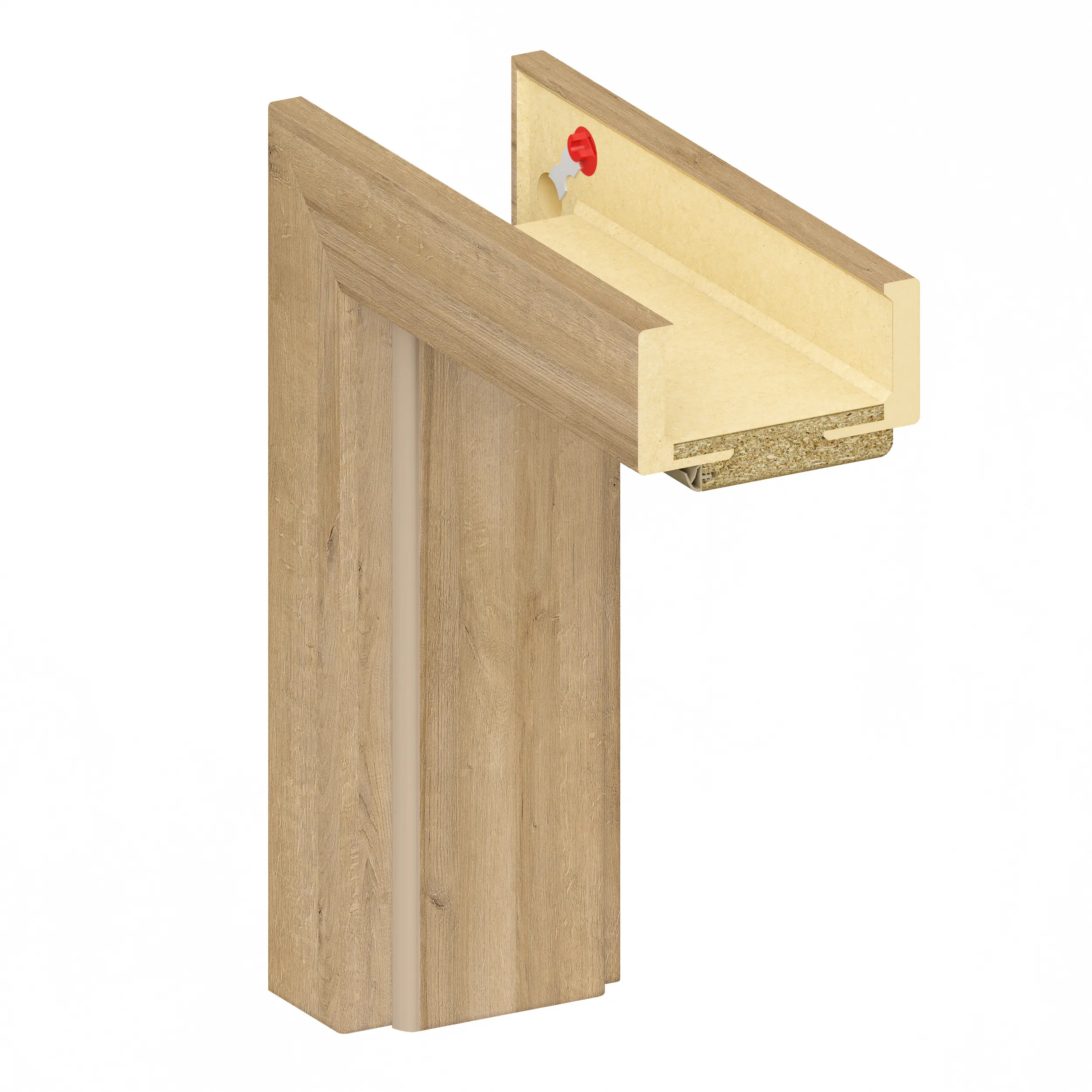 Classen Zarge Riviera Eiche 86 cm DIN links