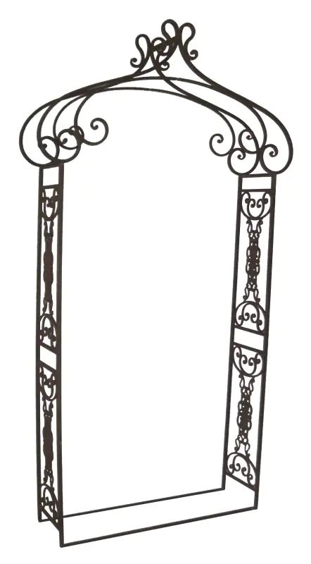 TrendLine Rosenbogen Lara 128 x 33,5 x 238 cm