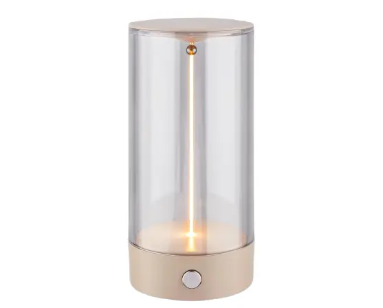 Briloner LED Akku-Tischleuchte Wiggle beige 15 cm warmweiß dimmbar Briloner LED Akku-Tischleuchte Wiggle beige 15 cm warmweiß dimmbar