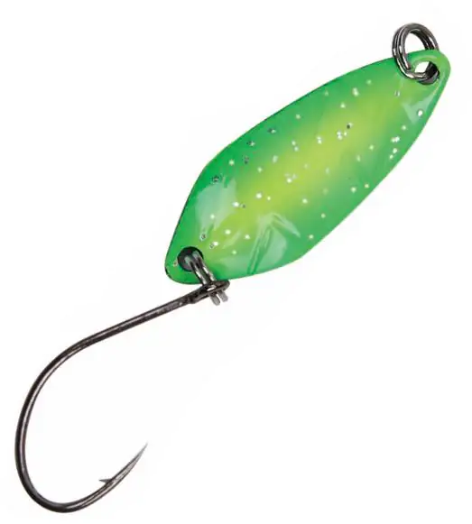 Paladin Trout Spoon I grün-gelb-glitter schwarz 2,1g