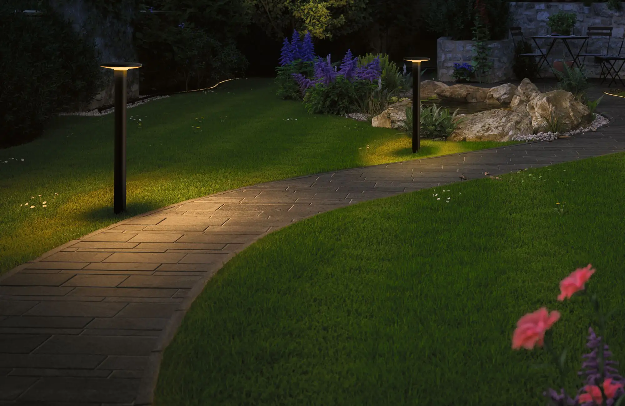 Paulmann Plug & Shine LED Pollerleuchte Plate insect-friendly anthrazit Paulmann Plug & Shine LED Pollerleuchte Plate insect-friendly anthrazit