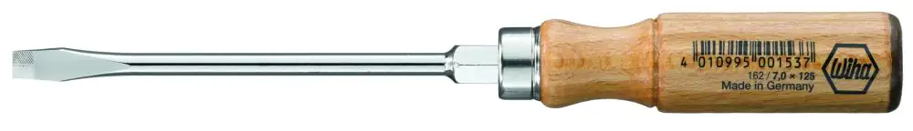 Wiha Schraubendreher Schlitz 3,5 x 75 mm Chrom-Vanadium-Stahl