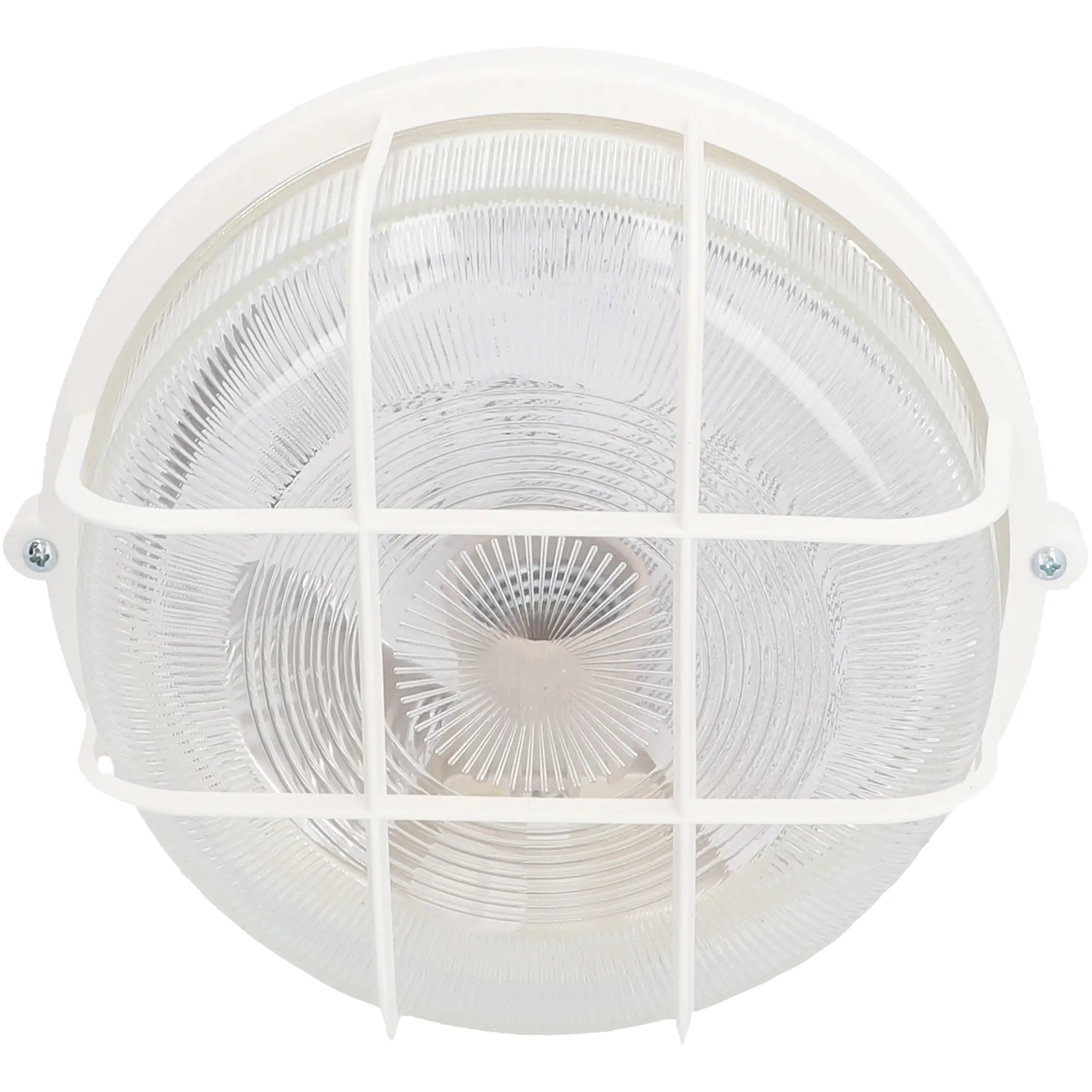 Rundleuchte 100 Watt PVC-Korb weiß Rundleuchte 100 Watt PVC-Korb weiß