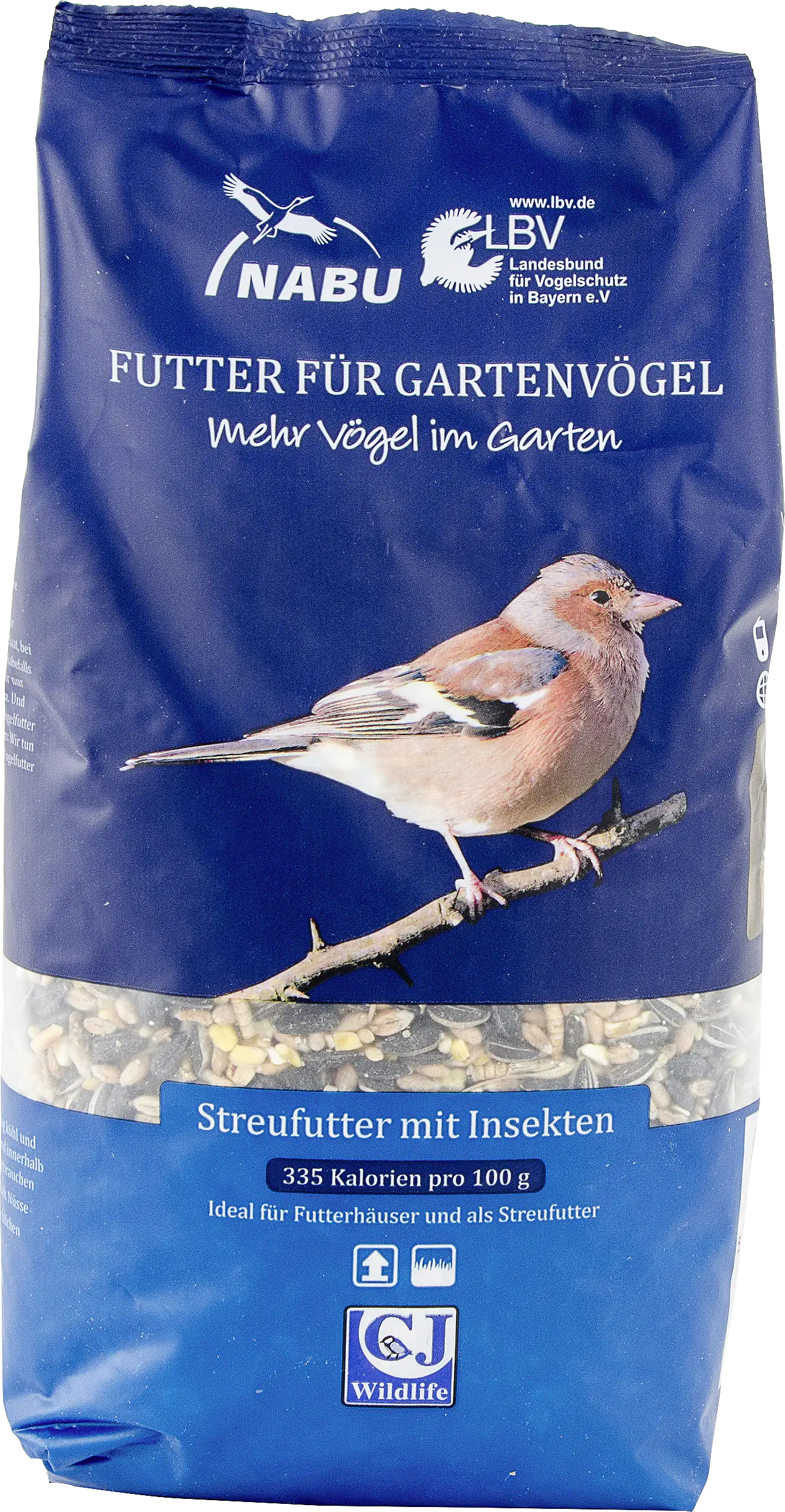Streufutter mit Insekten 1 kg
