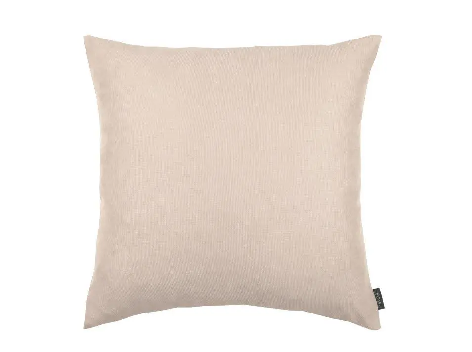 Sehlbach Kissen Uni Velours beige 50 x 50 cm