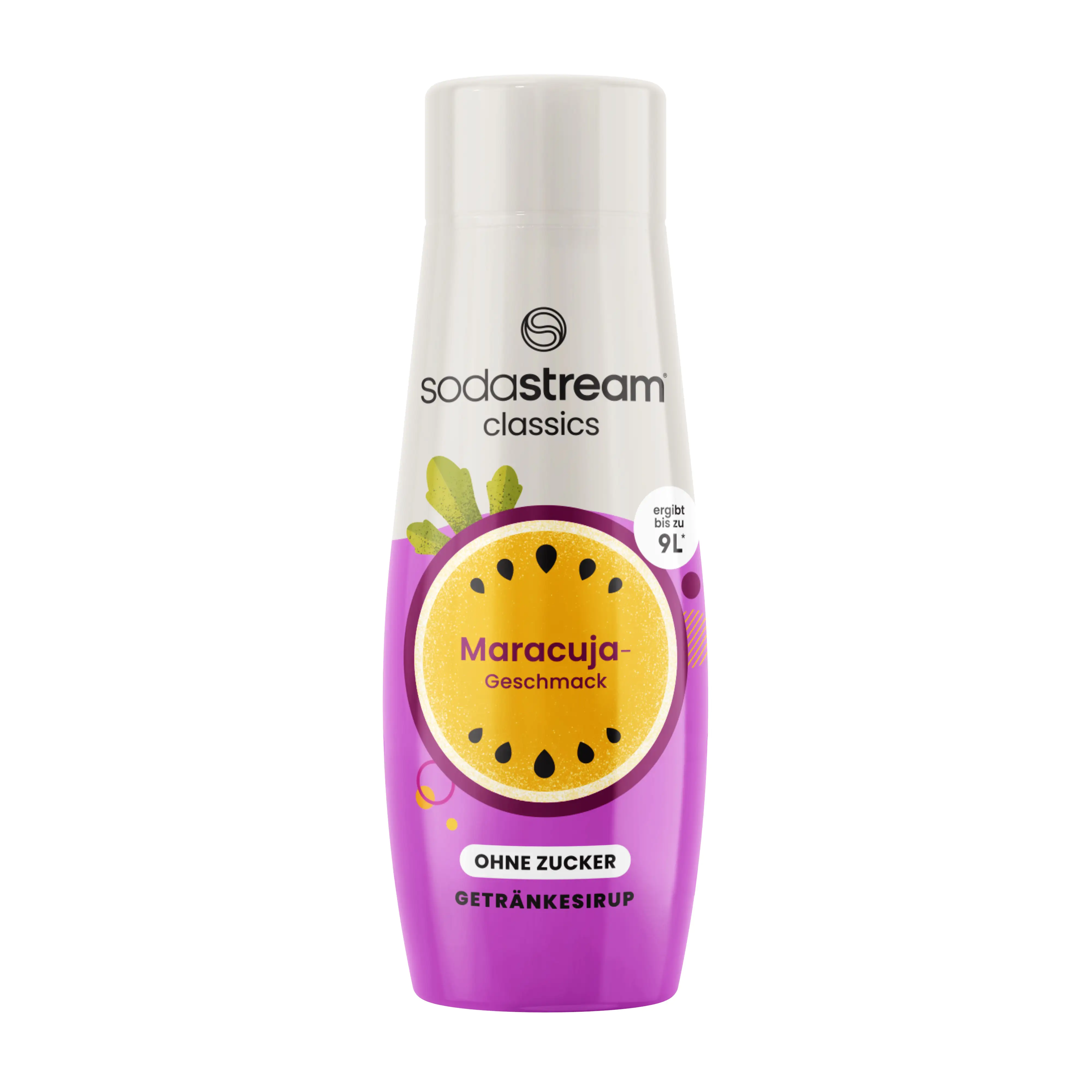 Sodastream Sirup Maracuja ohne Zucker, 440 ml Sodastream Sirup Maracuja ohne Zucker, 440 ml