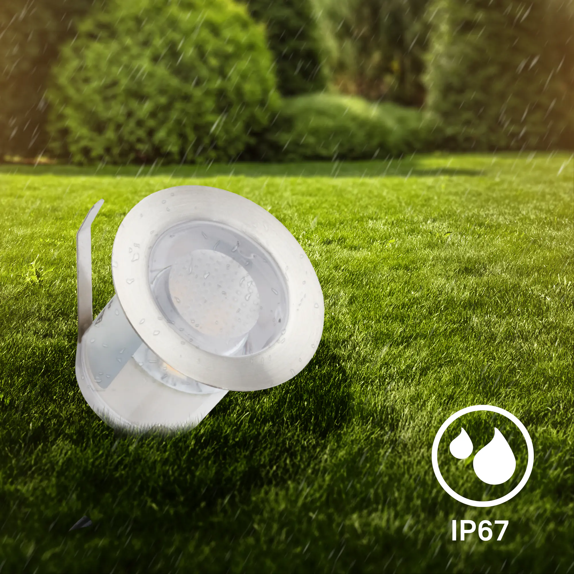 Briloner LED Außen-Bodenstrahler Kebony Connect to Shine 3er Ergänzungsset 1,8W  Briloner LED Außen-Bodenstrahler Kebony Connect to Shine 3er Ergänzungsset 1,8W