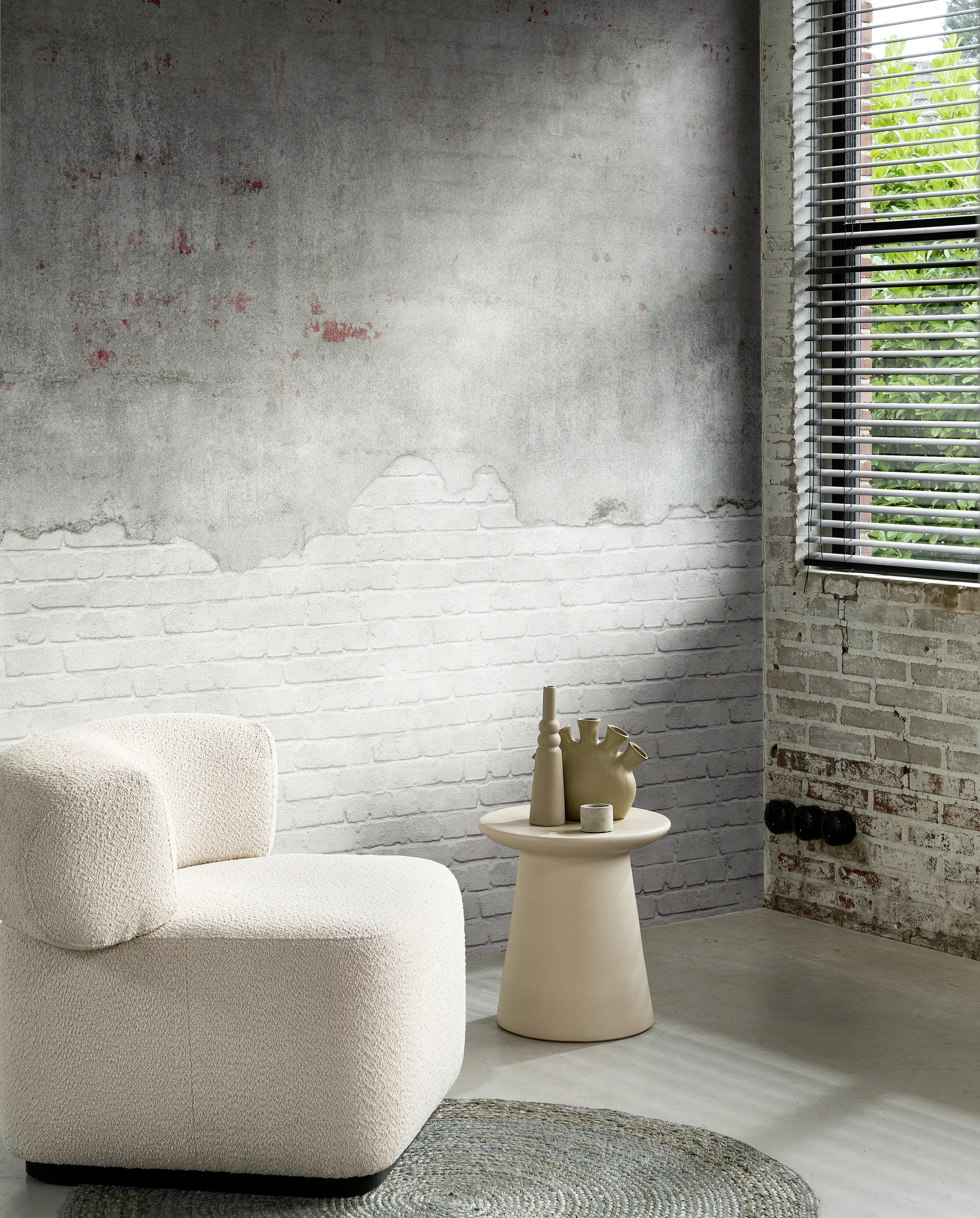 Rasch Vlies Fototapete 364286 Weiß-Offwhite Muster & Motive 2,65 m x 1,59 m