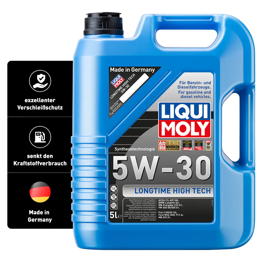 Liqui Moly Motoröl Longtime High Tech SAE 5W-30 5 L Liqui Moly Motoröl Longtime High Tech SAE 5W-30 5 L