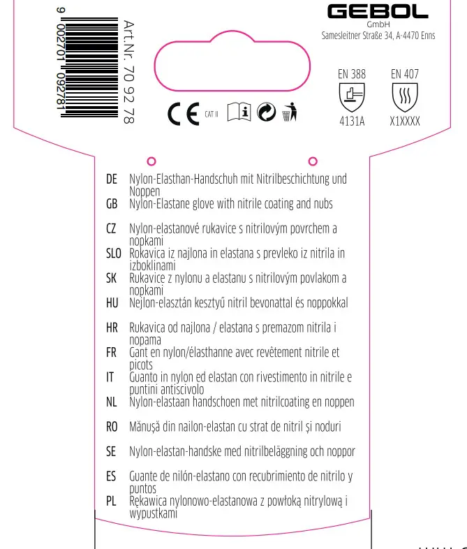 Gebol Handschuh Multi Flex  