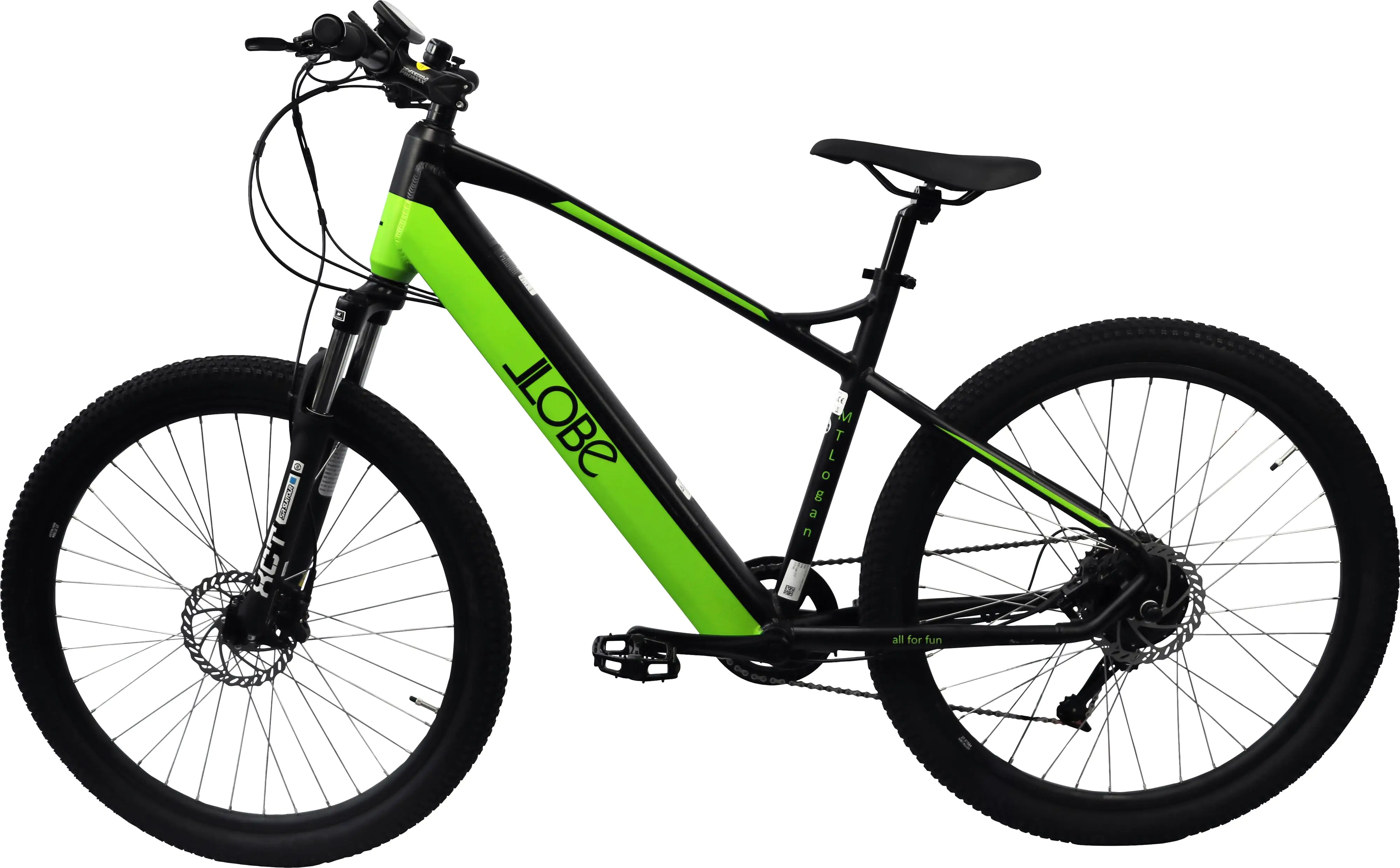 LLobe E-Bike Mountain MT Logan 27,5 Zoll RH 48cm 10-Gang 468 Wh mattgrau-grün LLobe E-Bike Mountain MT Logan 27,5 Zoll RH 48cm 10-Gang 468 Wh mattgrau-grün