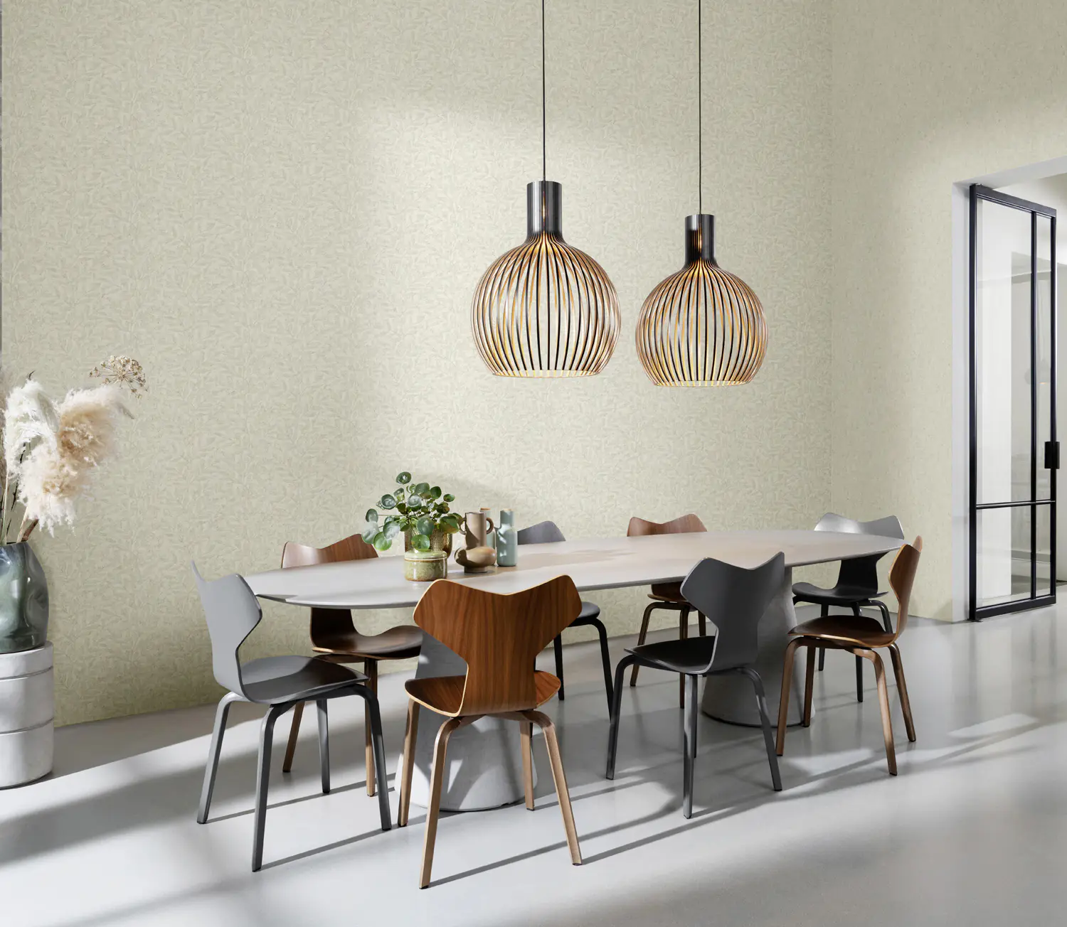 Rasch Vliestapete 315103 Weiß-Offwhite Uni 10,05 m x 0,53 m