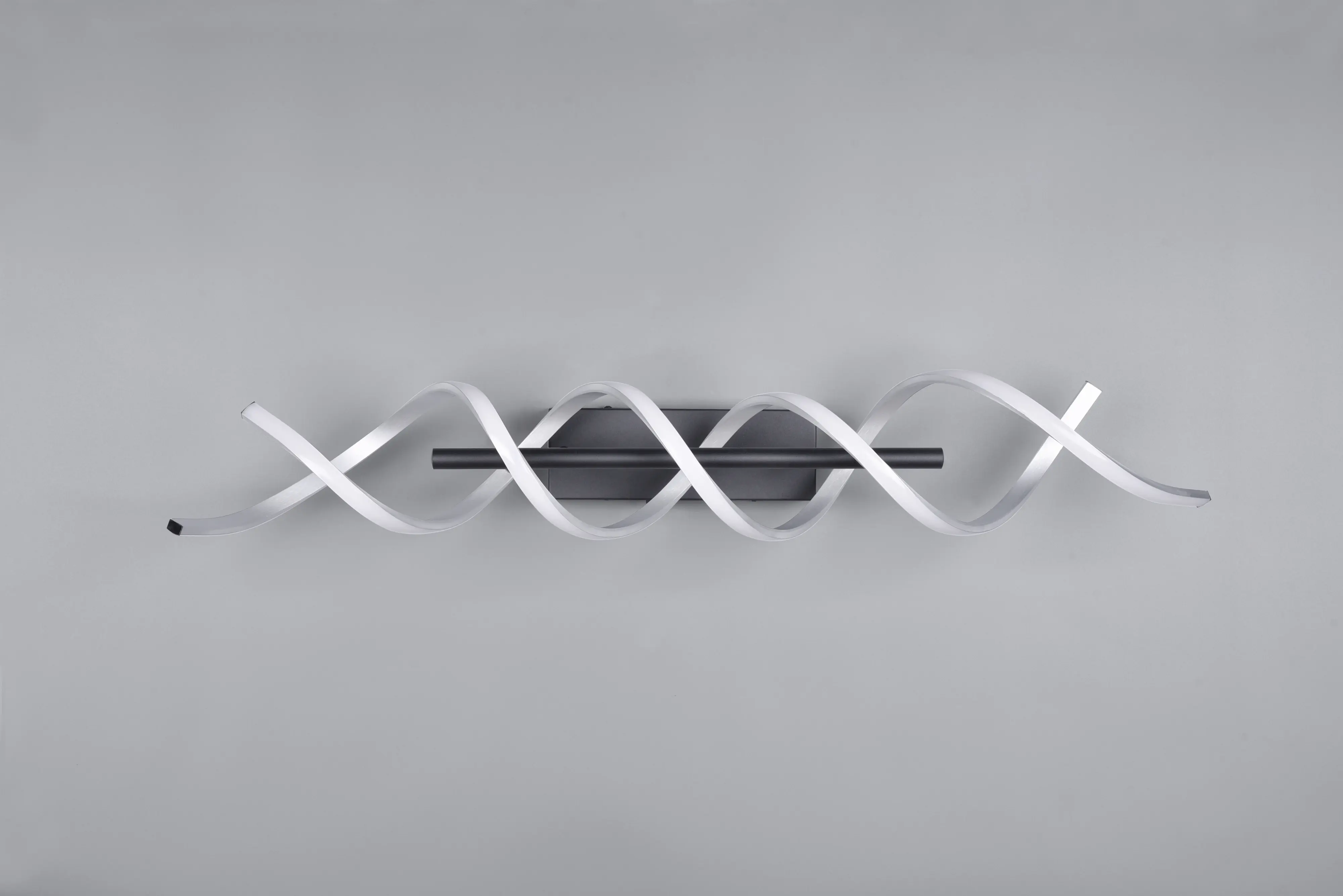 Trio LED-Deckenleuchte Sequence 20,5 x 90 cm warmweiß-neutralweiß aluminium gebürstet dimmbar