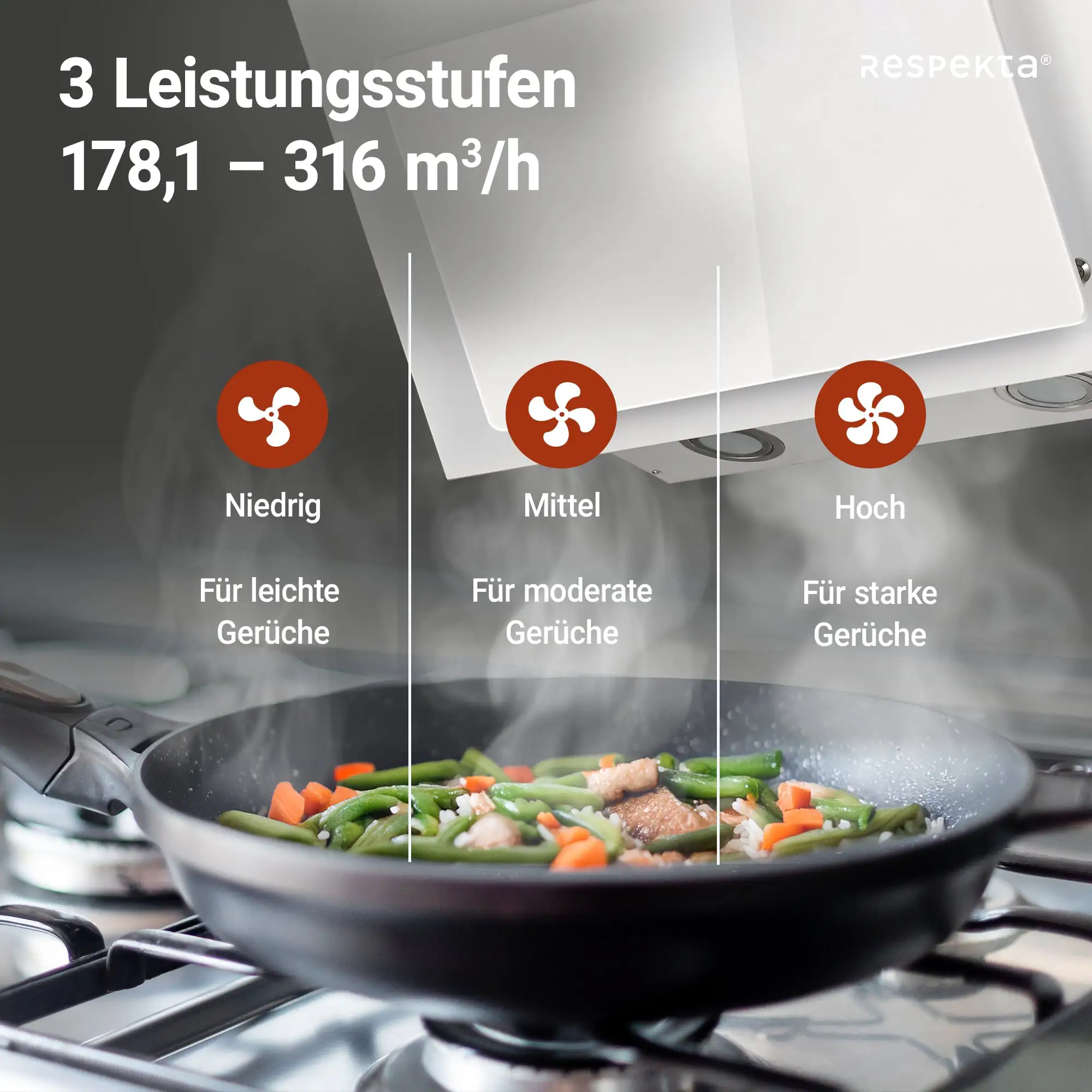 respekta kopffreie Schräghaube 60 cm weiß CH33060WB EEK: B 60 cm respekta kopffreie Schräghaube 60 cm weiß CH33060WB EEK: B 60 cm
