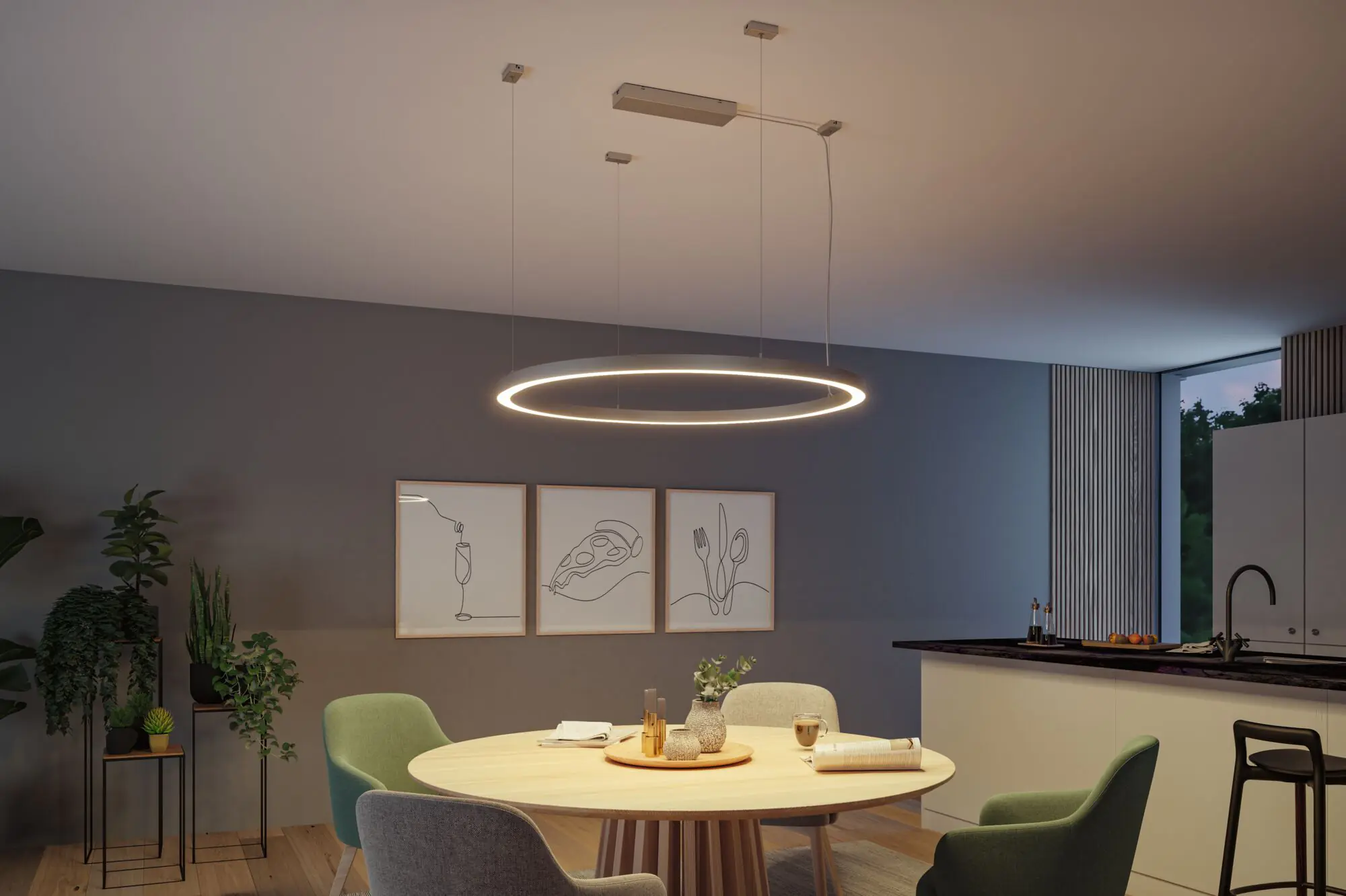 Paulmann Einspeisung für Lichtleiste Linion Power Box 120 W Kunststoff chrom matt