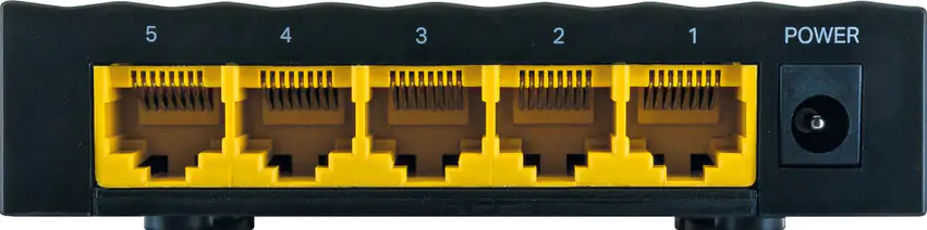 Schwaiger Netzwerk Switch 5 Ports schwarz