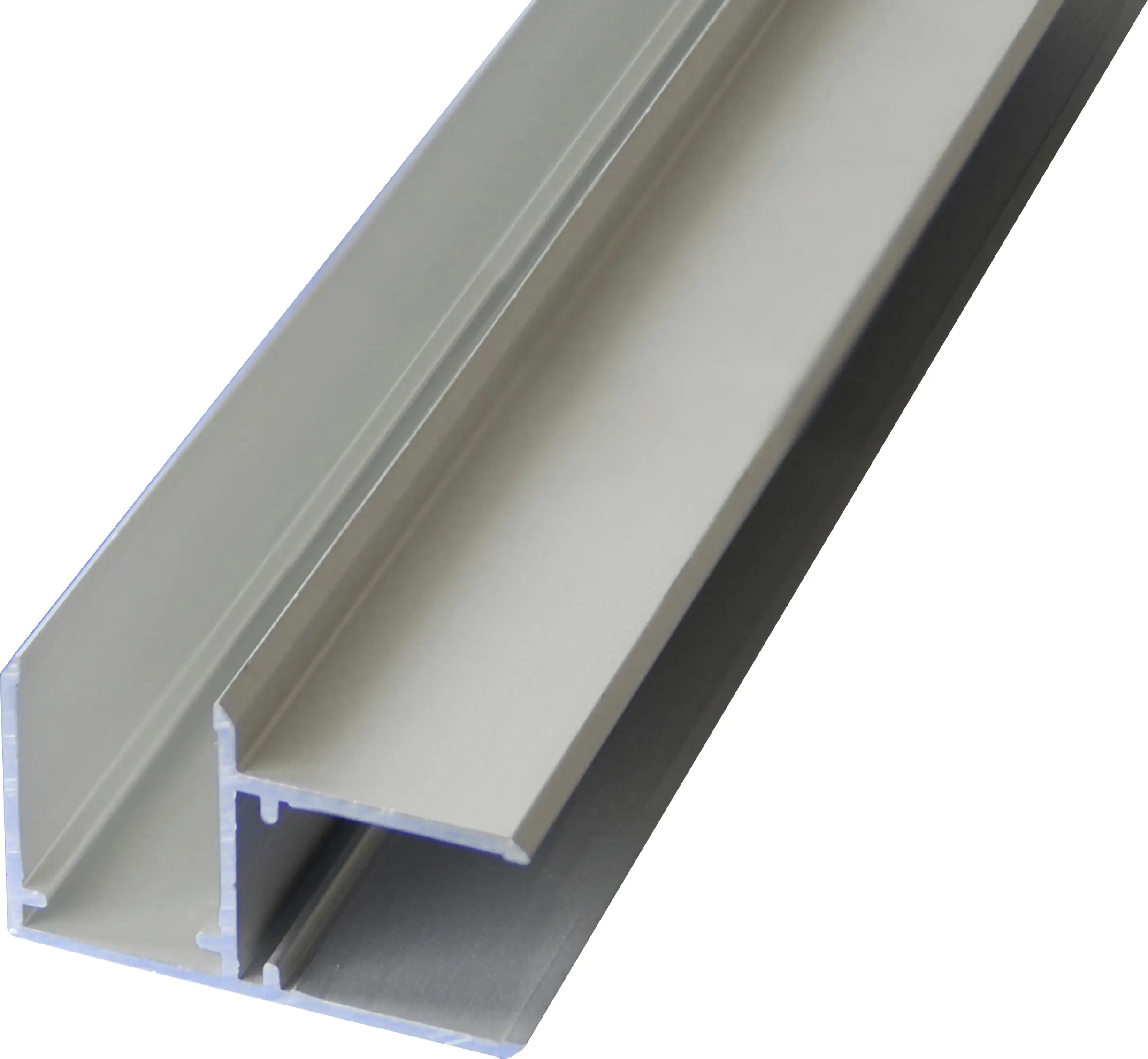 E-Profil Alu silber eloxiert, 200 cm