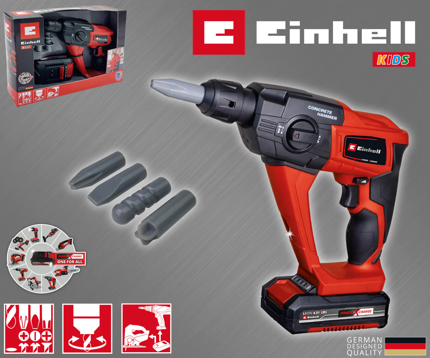 Einhell Kids Kinder-Bohrhammer
