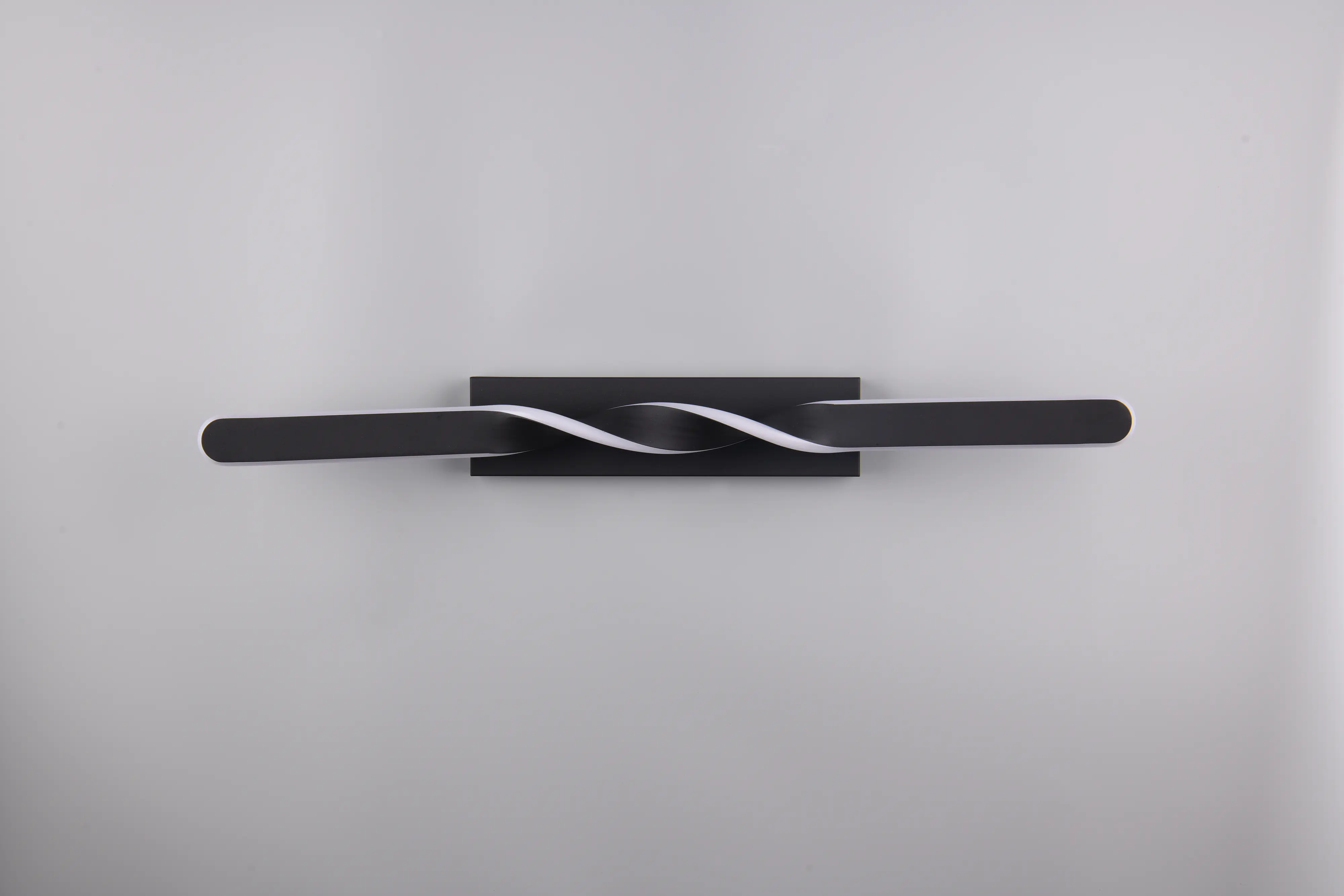 Reality LED Deckenleuchte Ginko 18W schwarz Metall warmweiß