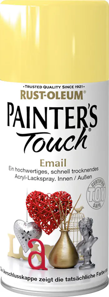 Rust-Oleum Acryl Lackspray 150 ml gloss butterblumengelb