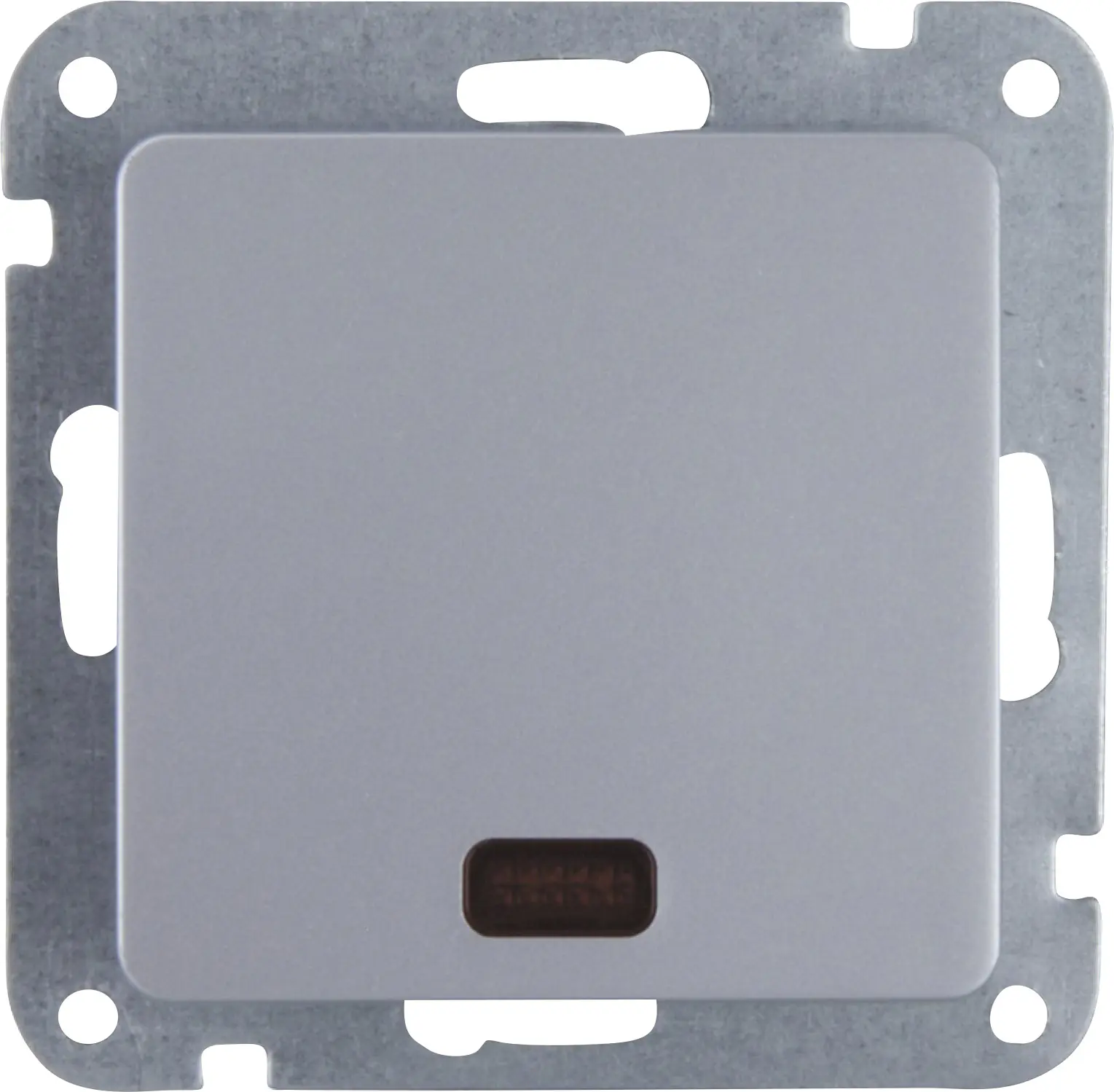 Unitec Kontroll-Wechselschalter Genua silber