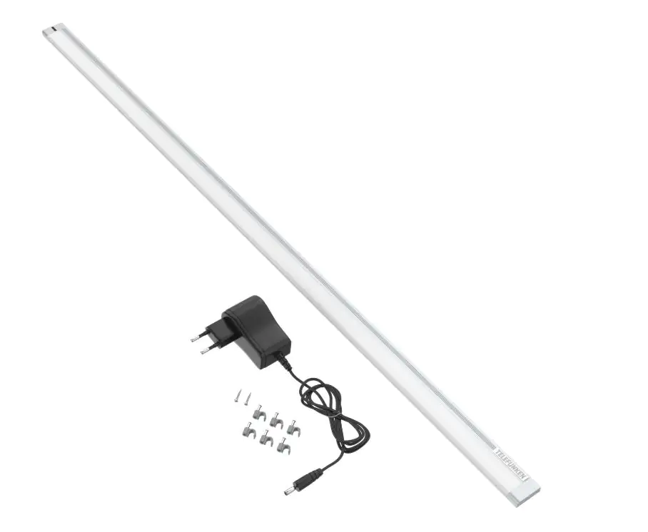 Telefunken LED Unterbauleuchte Zeus 87 cm silberfarben, Infrarot-Schalter