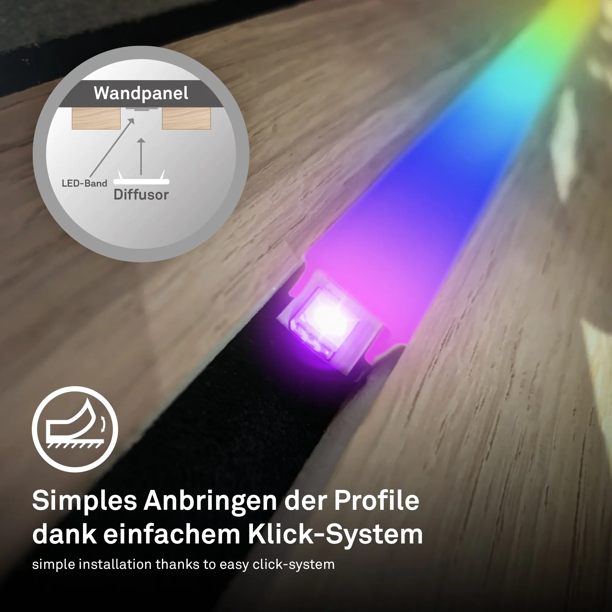 Pimp your Panel PC Profil Diffusor Kunstoff 130 cm Rauchglas Optik 16-17 mm Pimp your Panel PC Profil Diffusor Kunstoff 130 cm Rauchglas Optik 16-17 mm