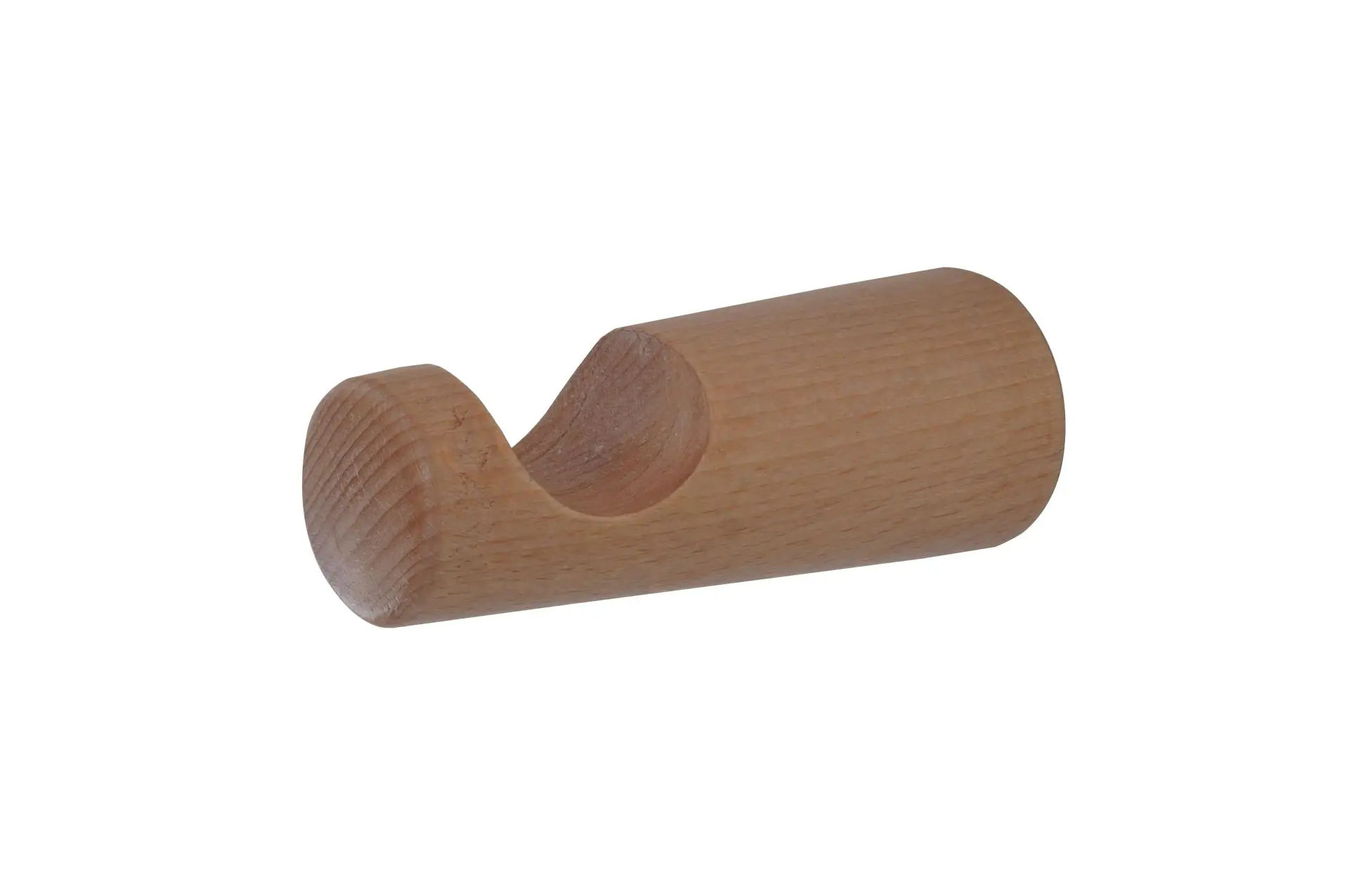 Gardinia Holz-Gardinenstangen-Set Koro 1-Lauf 200 cm buche-optik
