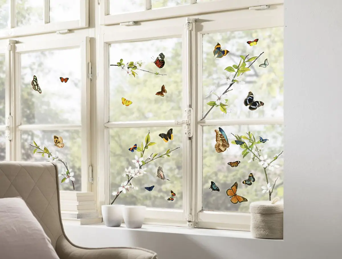 4036834160067_1 Komar Window Sticker Cheerful 31 x 31 cm