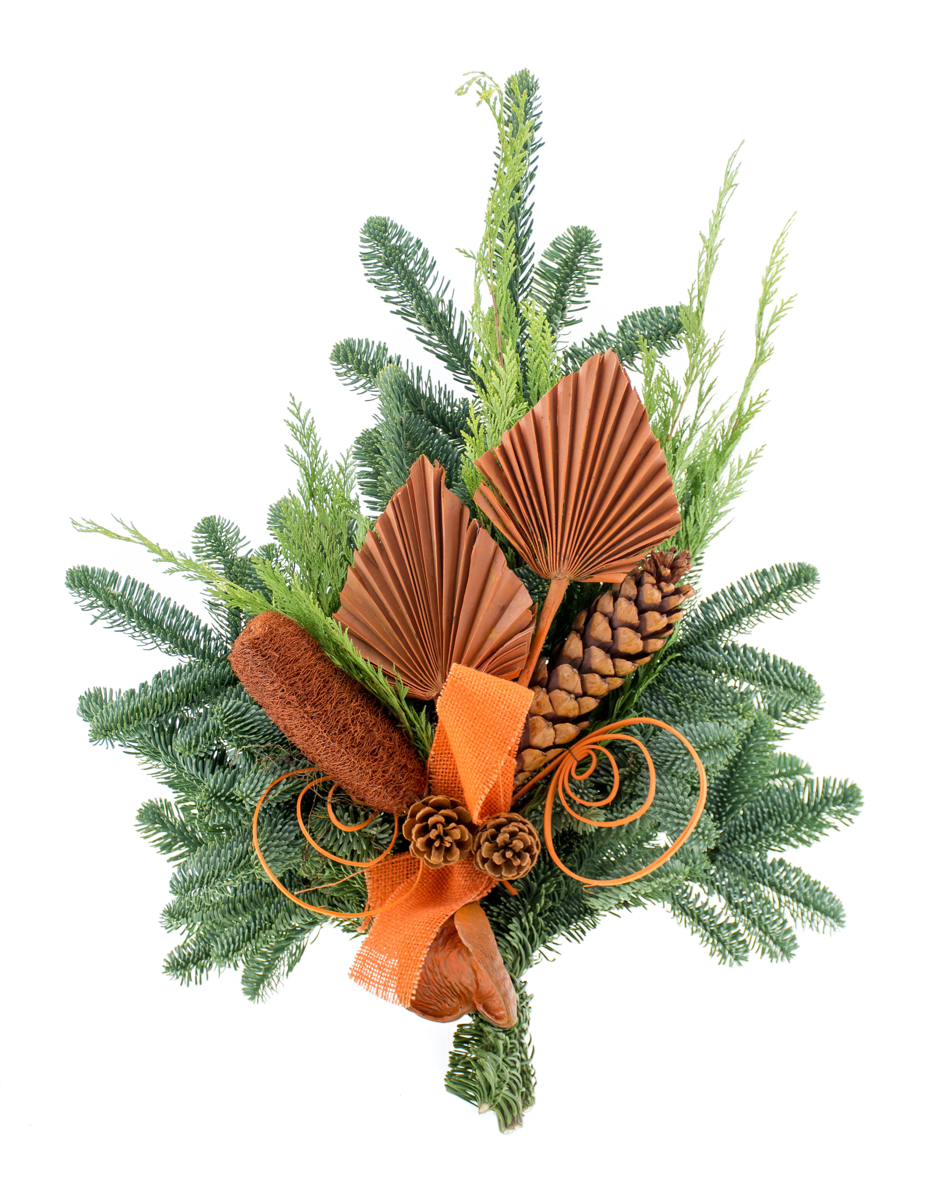 Allerheiligen Grableger orange ca 60 x 45 cm