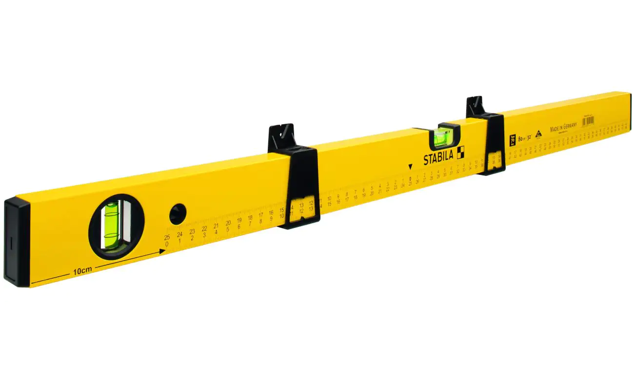 Stabila Markier-Wasserwaage 80 cm Type 70MAS und 2 Markierschieber Stabila Markier-Wasserwaage 80 cm Type 70MAS und 2 Markierschieber