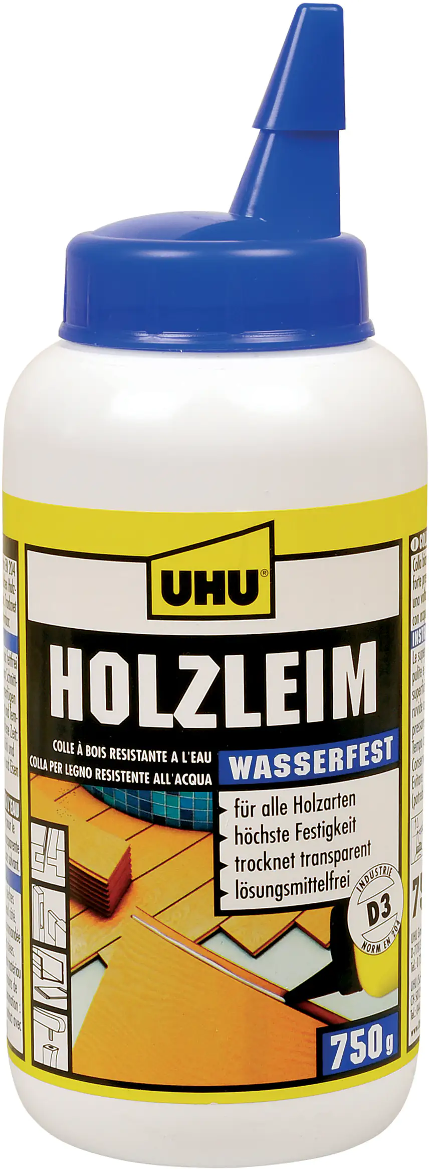 4026700485202_803630 UHU Holzleim Wasserfest 750 g