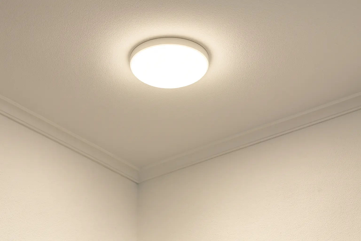 LED Deckenleuchte Bali weiß Ø 27 x 5 cm neutralweiß