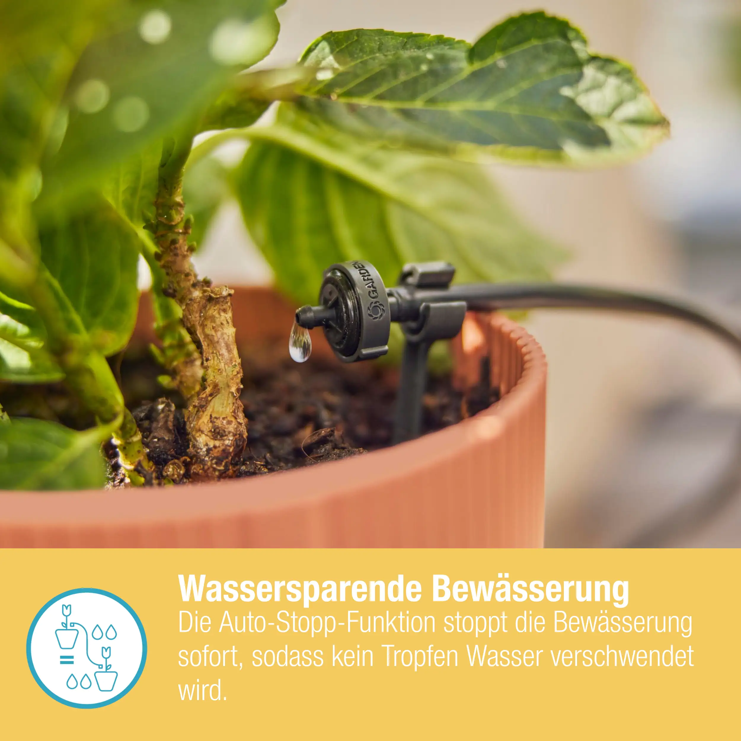 Gardena Reihentropfer, 2 l/h druckregulierend 10 Stk. Gardena Reihentropfer, 2 l/h druckregulierend 10 Stk.
