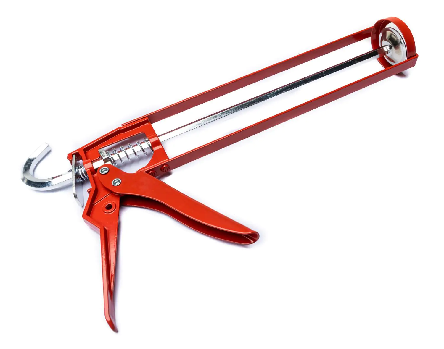 TrendLine Kartuschenpresse Skelett Stahl 310 ml rot mit Schnellspannhebel TrendLine Kartuschenpresse Skelett Stahl 310 ml rot mit Schnellspannhebel