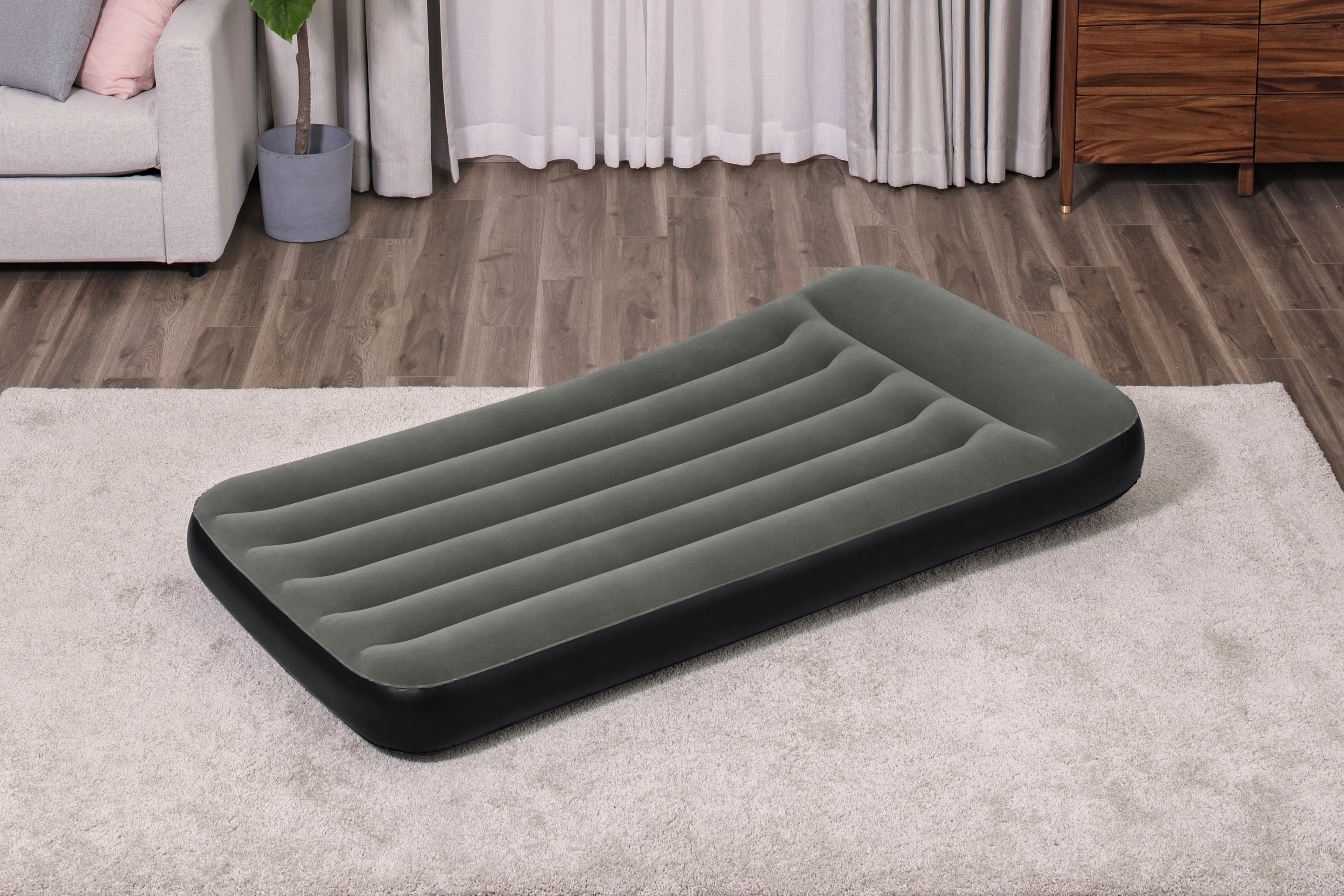 Bestway Luftbett dunkelgrau 188 x 99 x 30 cm Bestway Luftbett dunkelgrau 188 x 99 x 30 cm