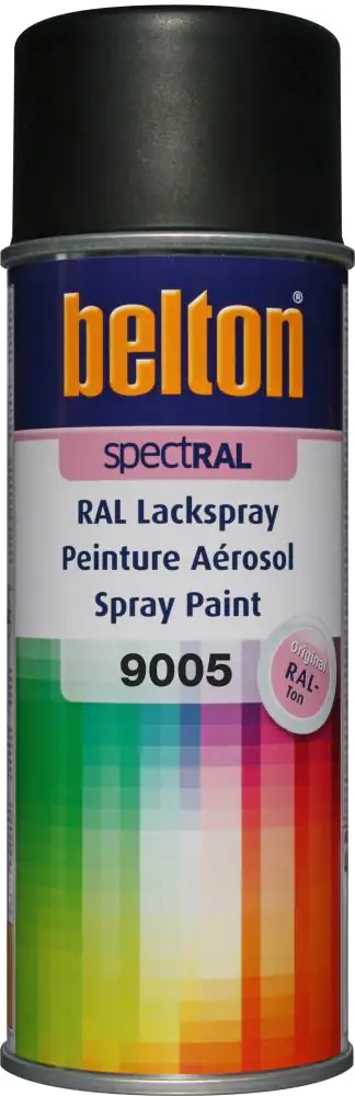 Belton Spectral Lackspray 400 ml tiefschwarz matt Belton Spectral Lackspray 400 ml tiefschwarz matt