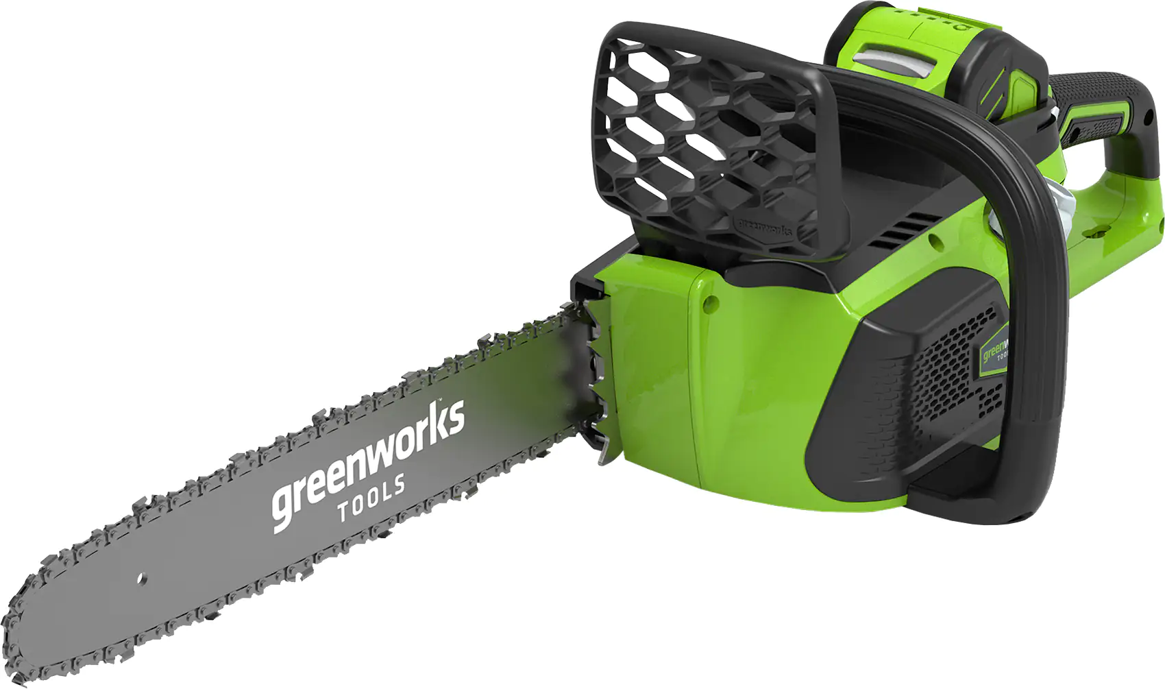 Greenworks Akku-Kettensäge 40 V ohne Akku und Ladegerät 40 cm Schwertlänge