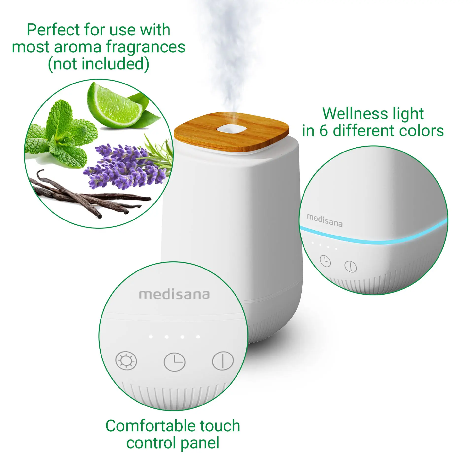 Medisana Aroma Diffusor AD 650 weiß