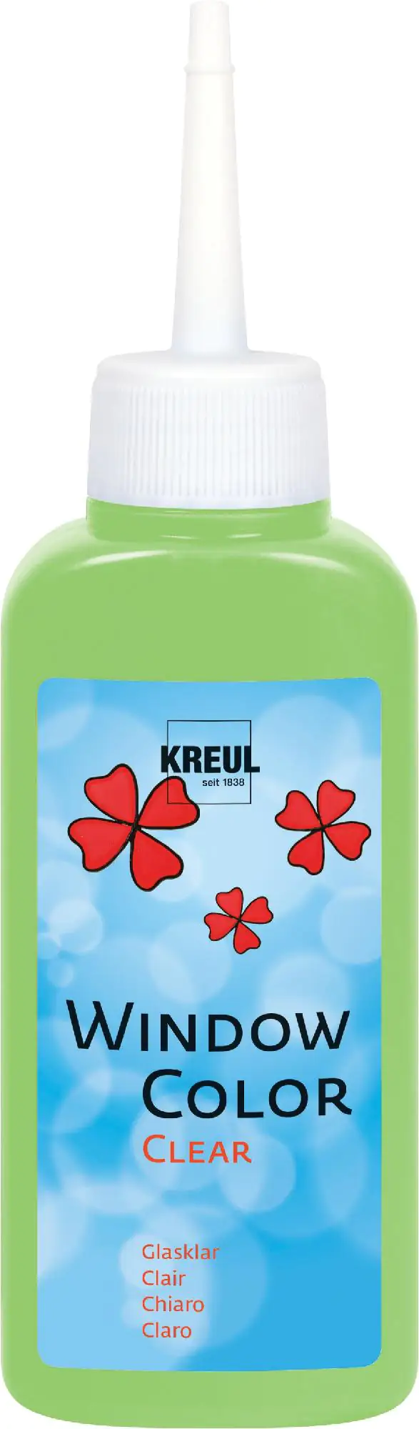 Kreul Window Color Clear hellgrün 80 ml