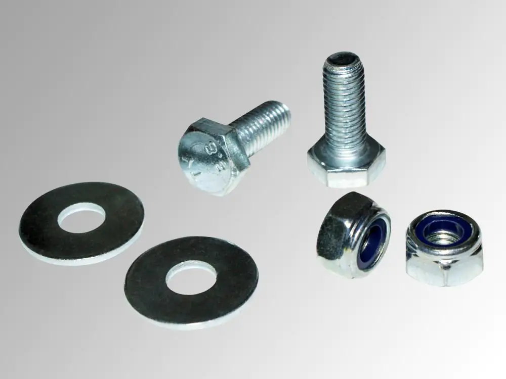 LAS Schraubensatz M10 x 25 für Stützradhalter 6-teilig