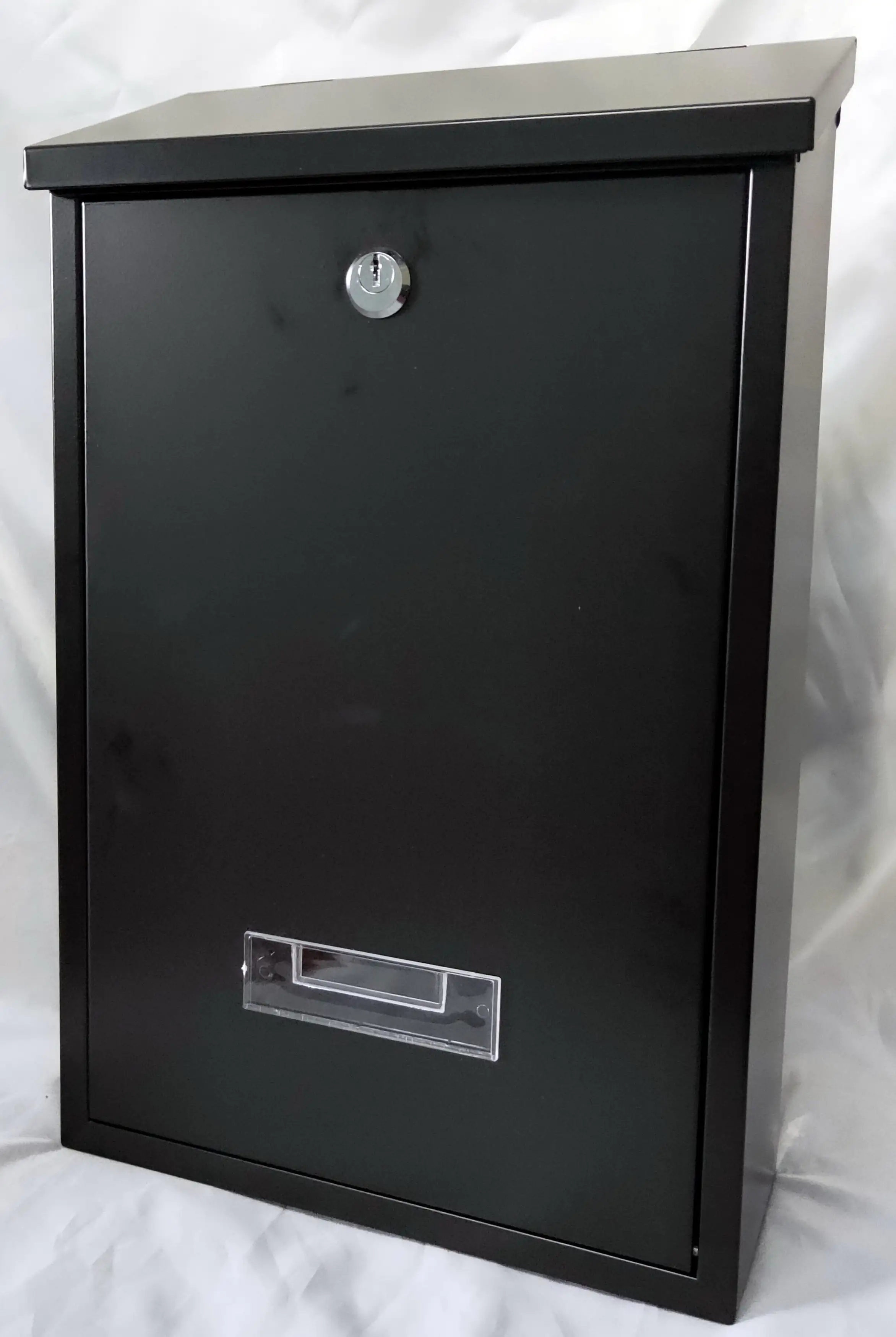 Primaster Briefkasten schwarz 25 x 10 x 40 cm