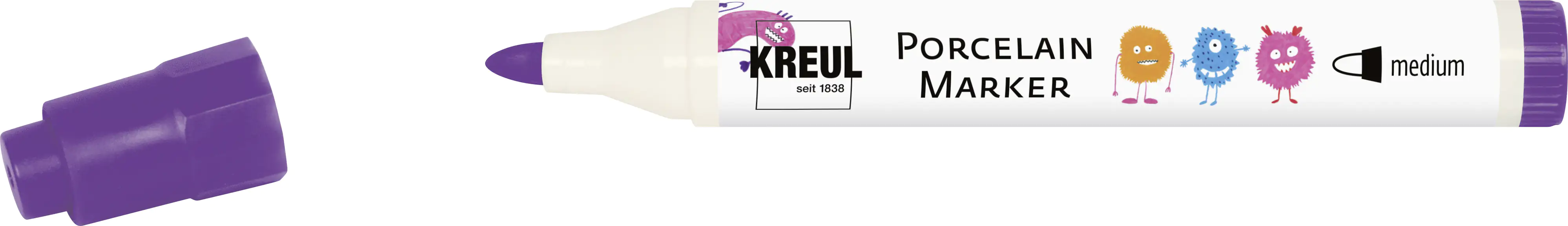 Kreul PorcelainPen easy violett 1 - 3 mm