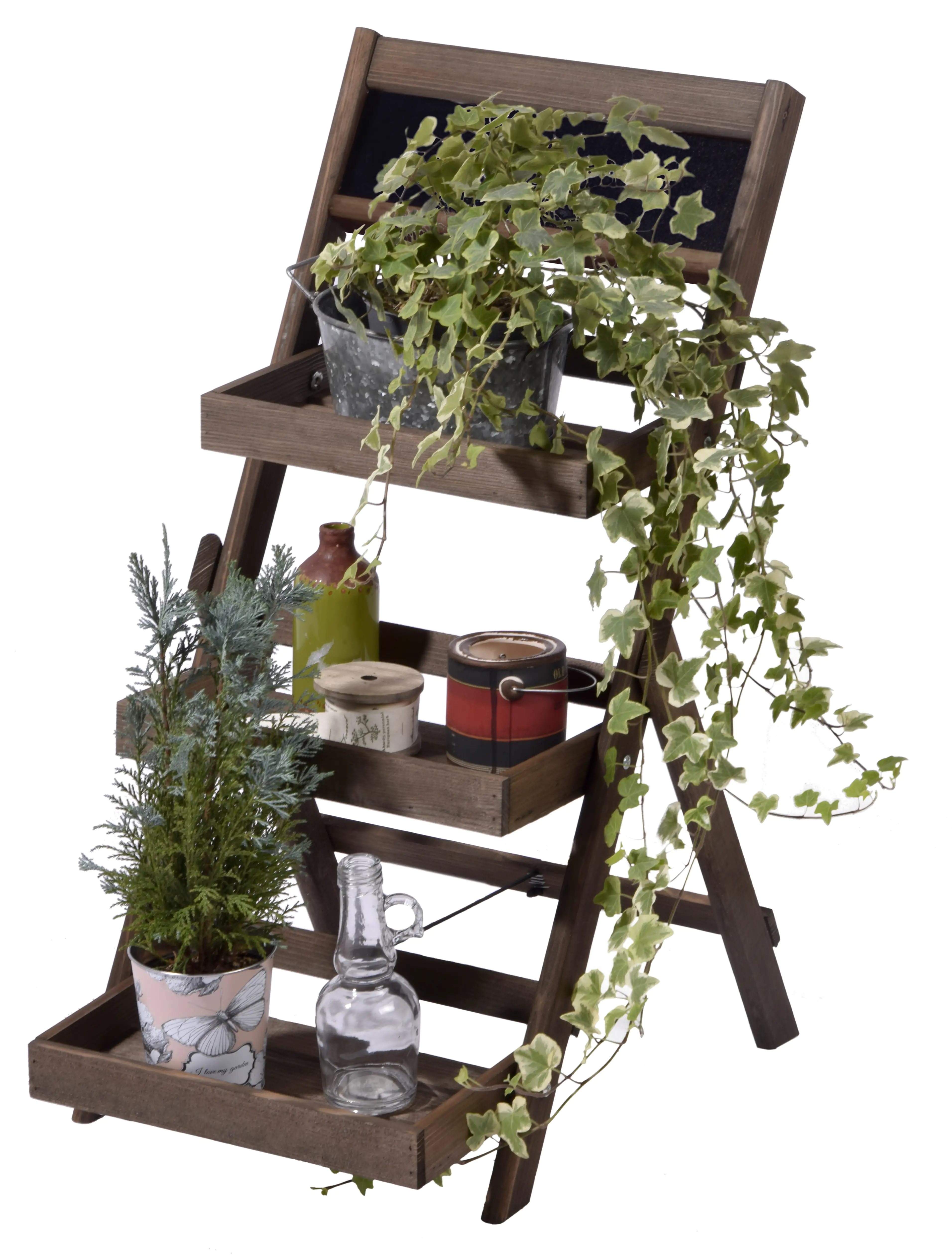 Dobar Pflanztreppe mit Tafel ca. 38x49,5x69 cm