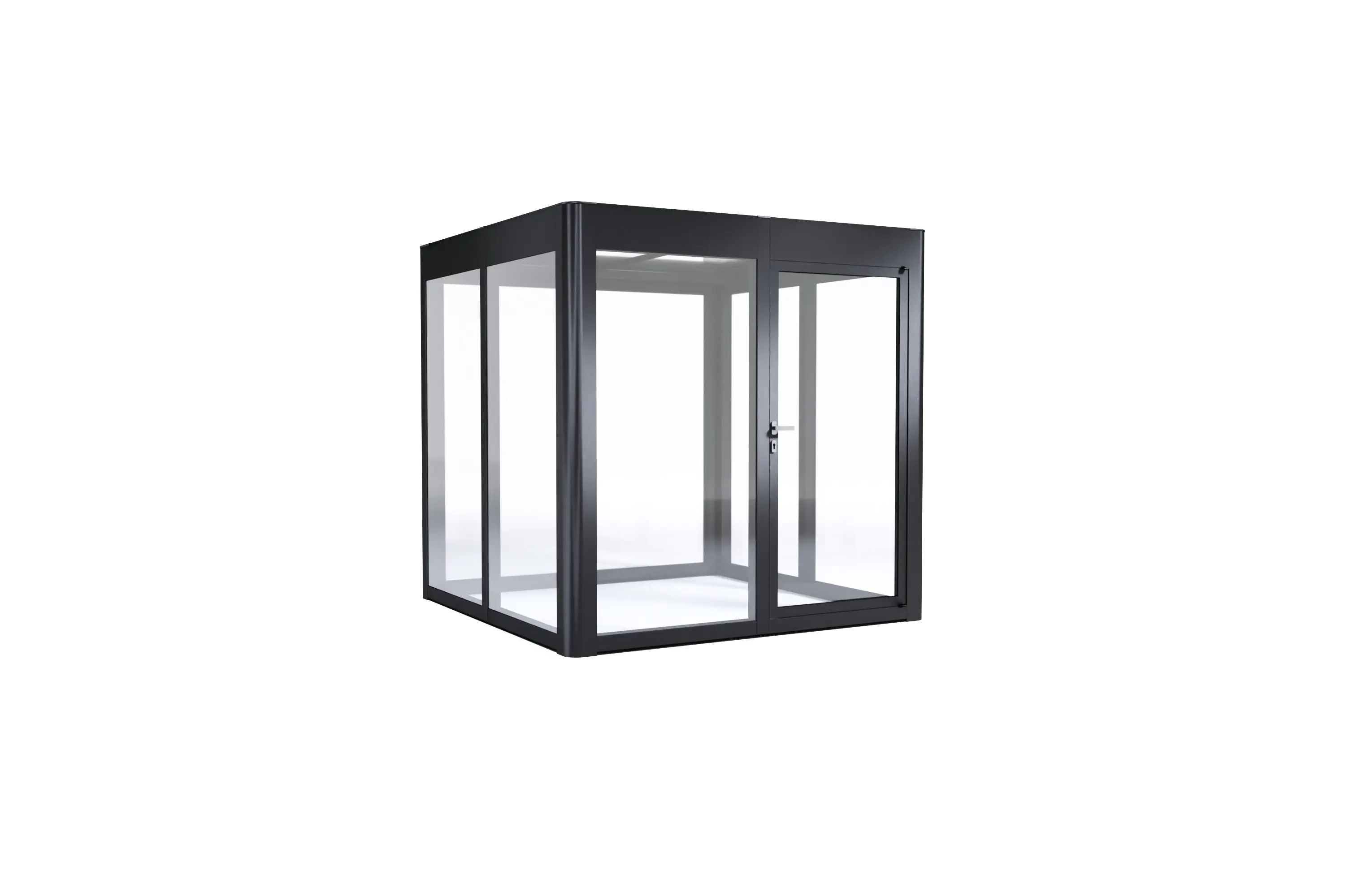 SunElements SunGarden Gartenhaus Infinity 2.2 233 x 233 cm anthrazit-metallic