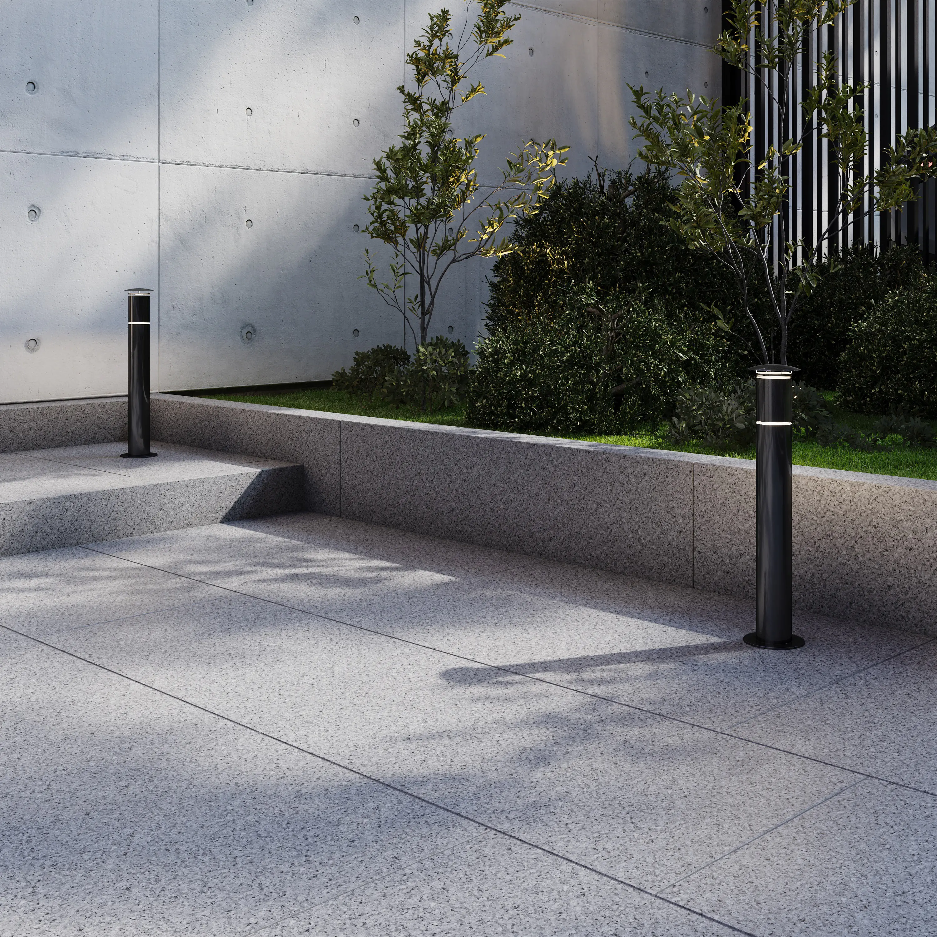 Kantenstein Granit 100 x 16 x 6 cm grau