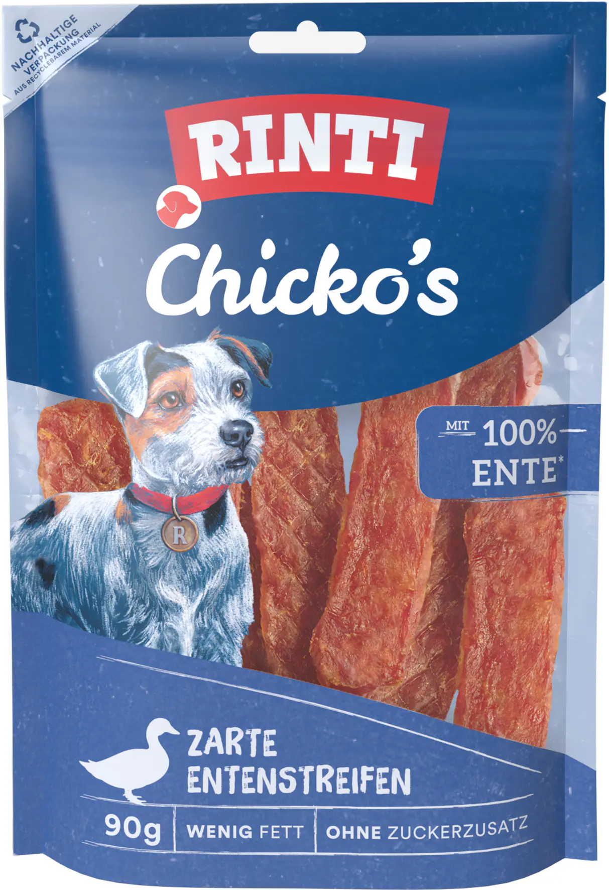 Rinti Chicko Hundesnack Ente 90 g