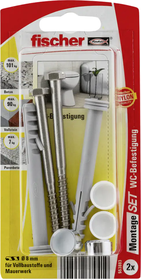 Fischer Montage-Set für WC-Befestigung
