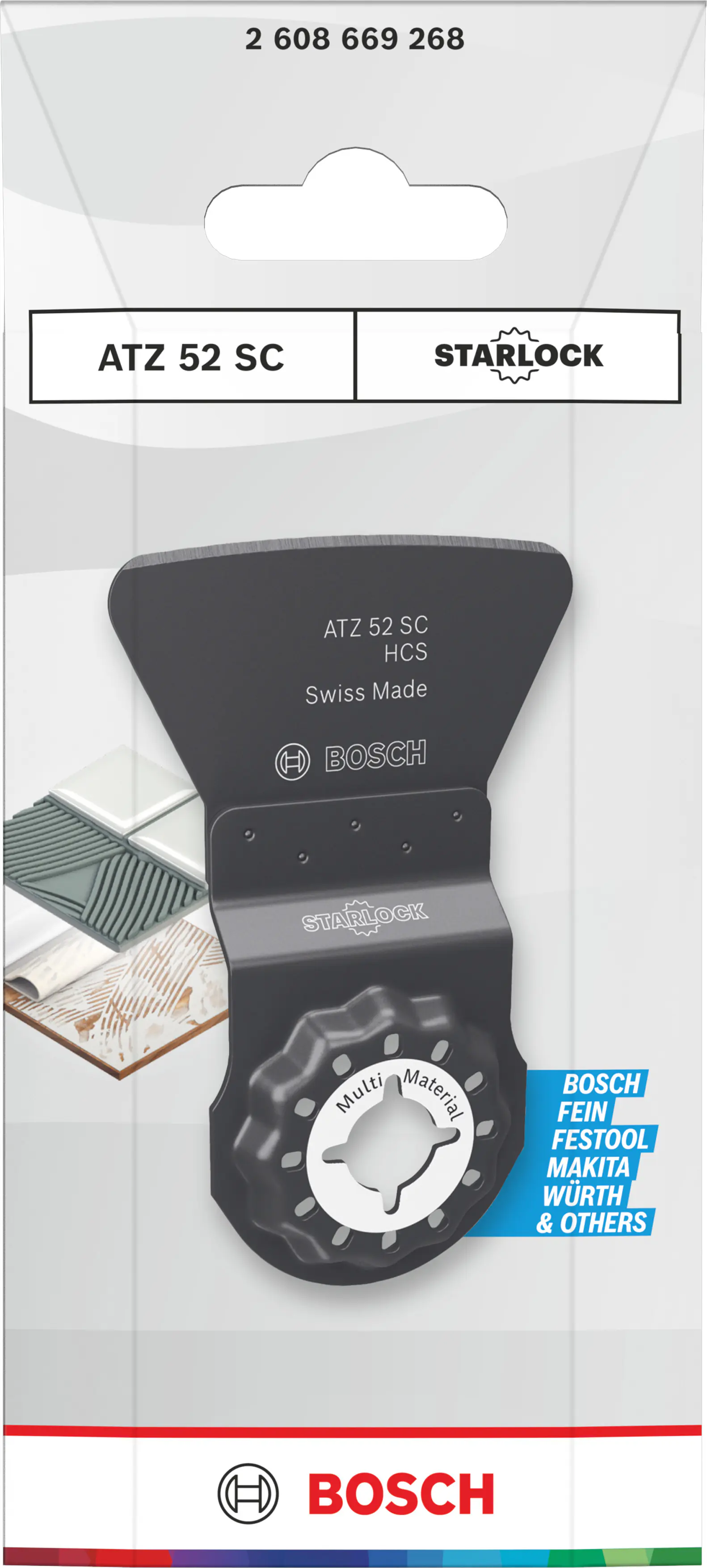 Bosch Schaber Starlock ATZ 52 SC 52 × 26 mm
